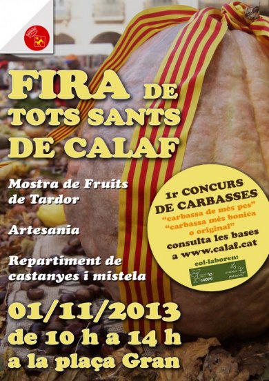 Fira de Tots Sants Calaf 2013