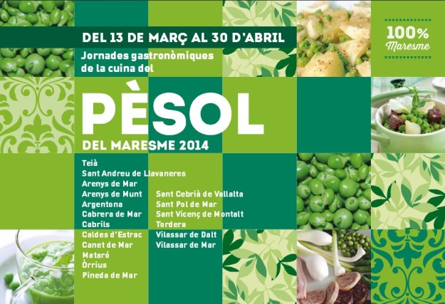 Jornades Gastronòmiques del Pèsol del Maresme 2014