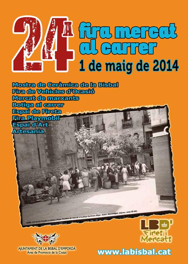 24a Fira Mercat al Carrer La Bisbal d'Empordà