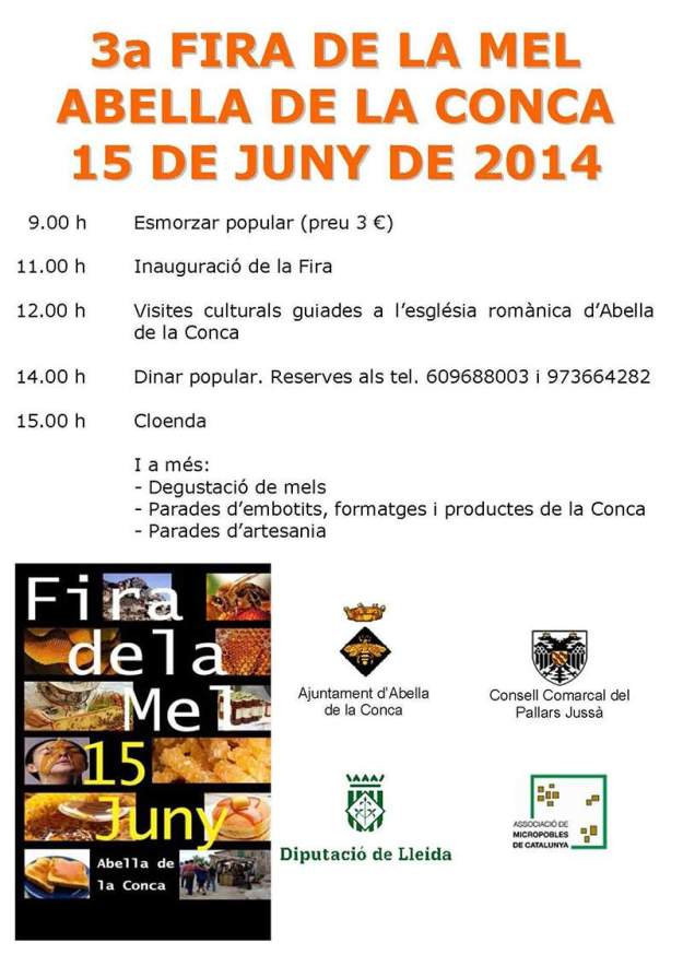 Fira de la Mel Abella de la Conca 2014