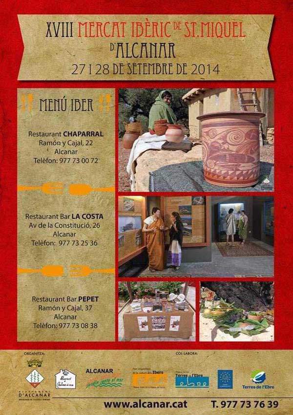 XVIII Mercat Ibèric de Sant Miquel Alcanar 2014
