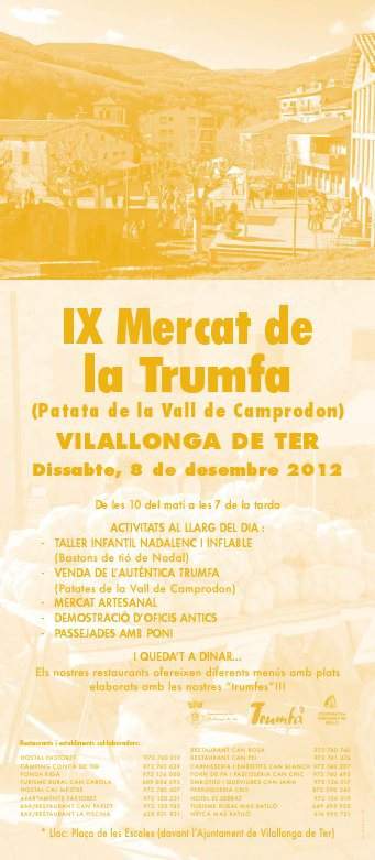 IXè Mercat de la Trumfa - Vilallonga de Ter