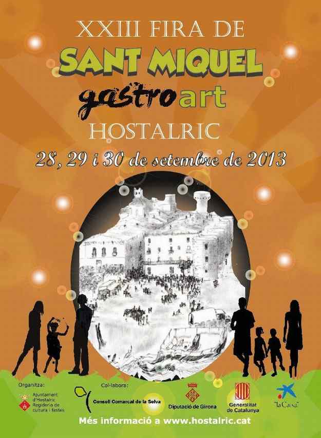 XXIIIa Fira de Sant Miquel i Va edició de Gastroart - Hostalric 2013