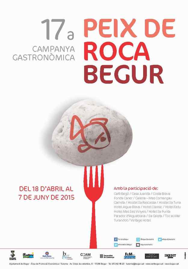 17a Campanya Gastronòmica del Peix de Roca Begur 2015
