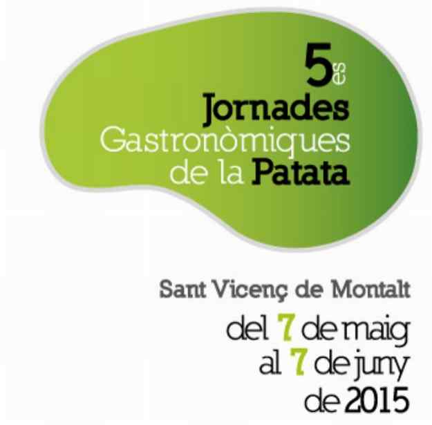 5es Jornades Gastronòmiques de la Patata Sant Vicenç de Montalt 2015