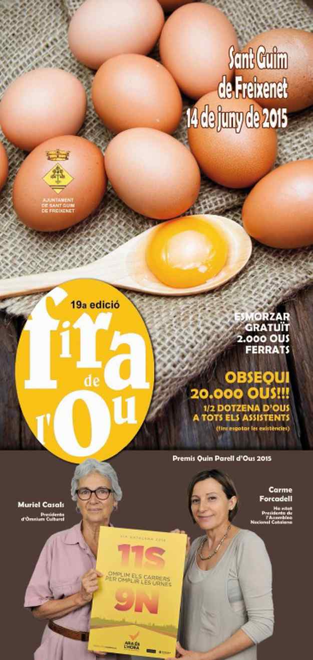 Fira de l’Ou – Sant Guim de Freixenet 2015