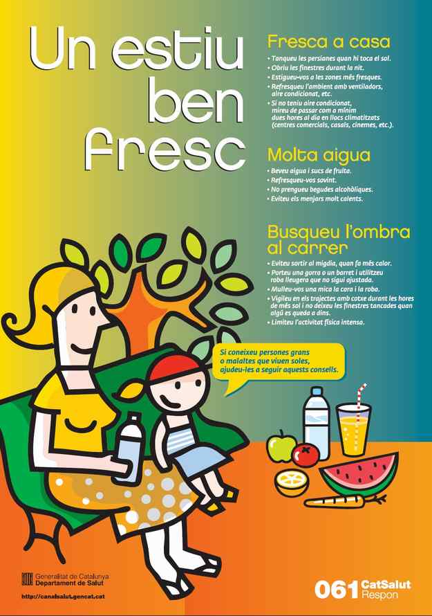 Consells bàsics per l’onada de calor