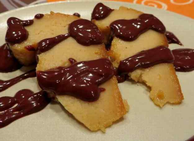 Púding de pa amb xocolata