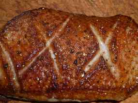 Magret d'ànec amb salsa de Porto 04