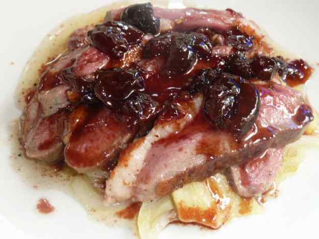 Magret d'ànec amb salsa de Porto 01