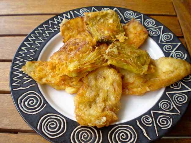 Verdures arrebossades