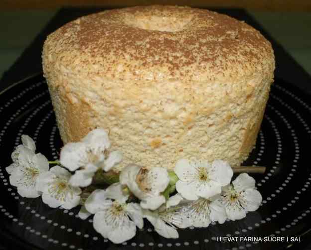 ANGEL FOOD CAKE DE TARONJA