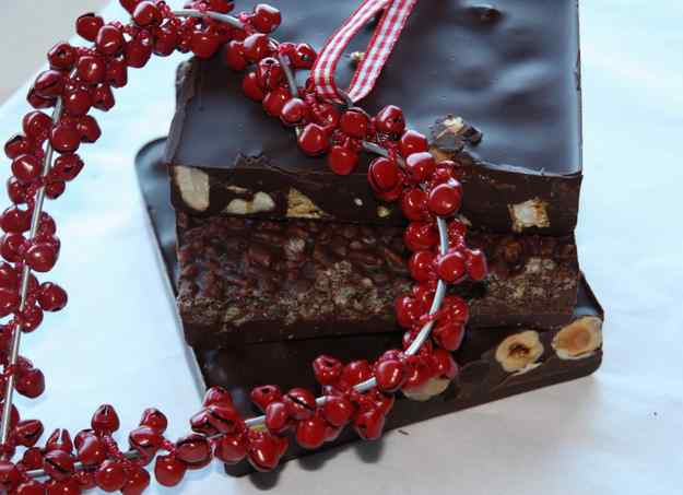 TORRONS VARIATS DE XOCOLATA