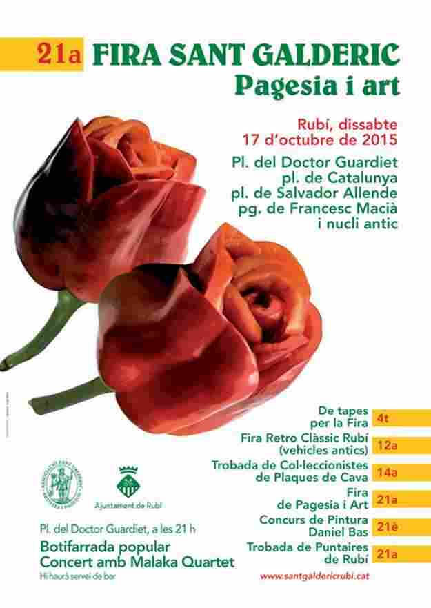 21a Fira de Sant Galderic Rubi 2015