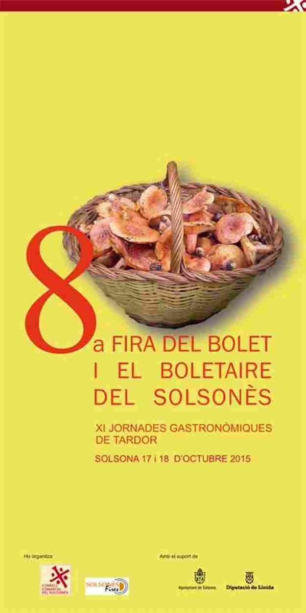 8a Fira del Bolet i del Boletaire Solsona 2015
