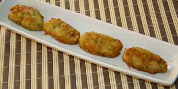 BUNYOLS DE CARABASSÓ I FORMATGE