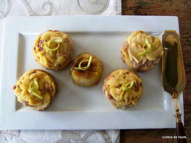 Foie amb poma caramelitzada