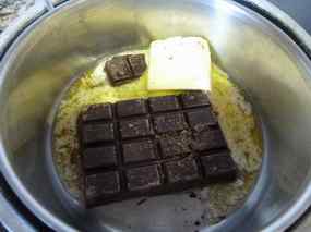 Pastís de Brownie i Flam 05