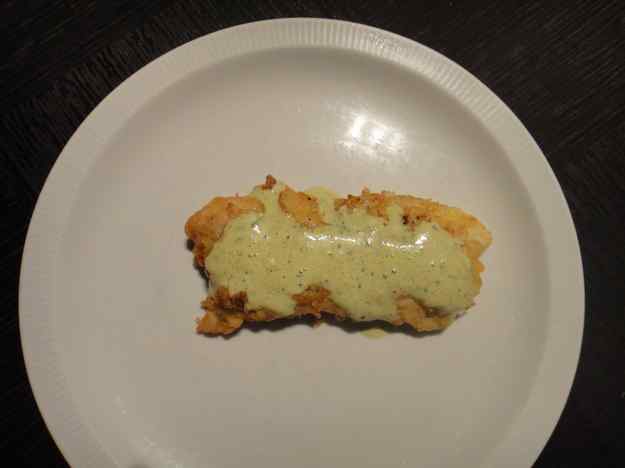 Lluç arrabossat amb maionesa verda (48/164)