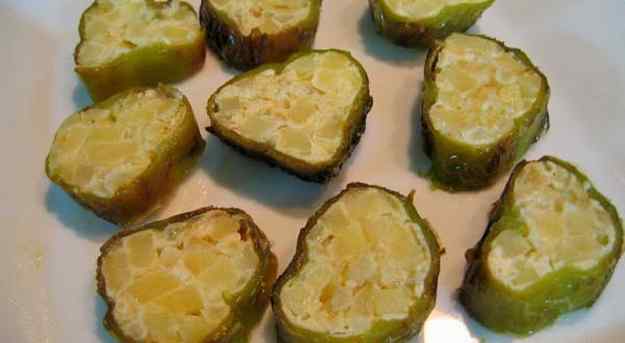 PEBROTS FARCITS DE TRUITA DE PATATA