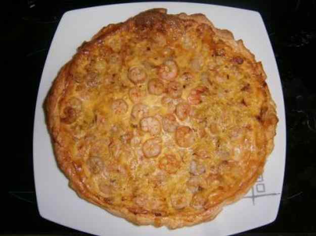 QUICHE DE PORROS I GAMBES