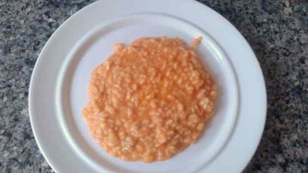 Risotto de carbassa amb gorgonzola
