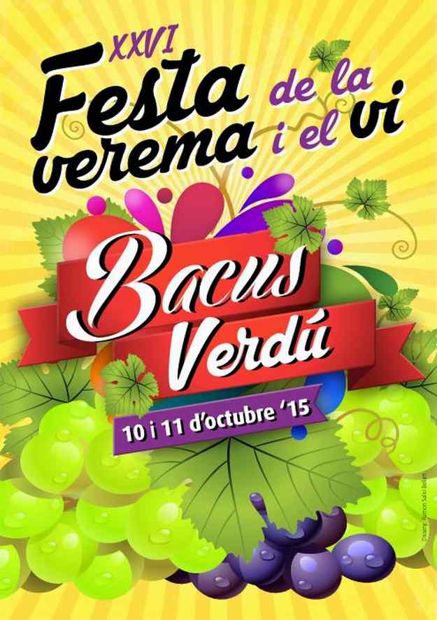 XXVIa Festa de la Verema i el Vi Verdú 2015