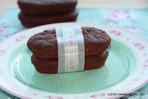 FINANCIERS DE XOCOLATA I MANDARINA