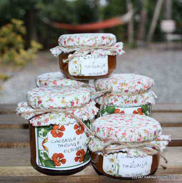 CONFITURA DE CARBASSA I TARONJA