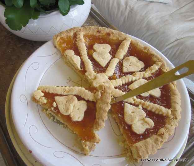 CROSTATA SENSE GLUTEN AMB CONFITURA DE PRÈSSEC 02