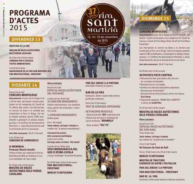 37a Fira de Sant Martirià Banyoles 2015