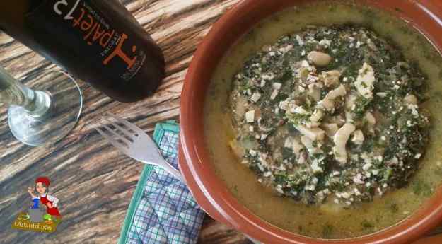 Truita amb suc del Priorat