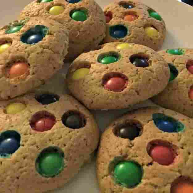 Galetes de M&M's o Lacasitos