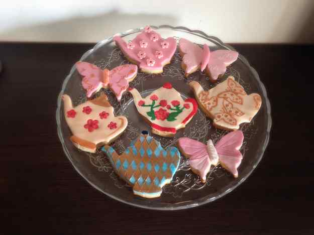 Galetes de mantega decorades