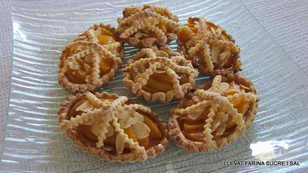 MINI CROSTATE AMB PRÉSSEC I AMETLLA