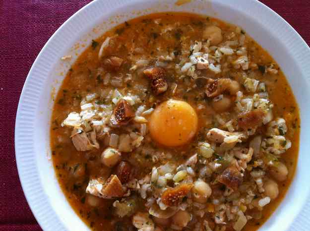 Harira amb arròs i figues seques (46/135)