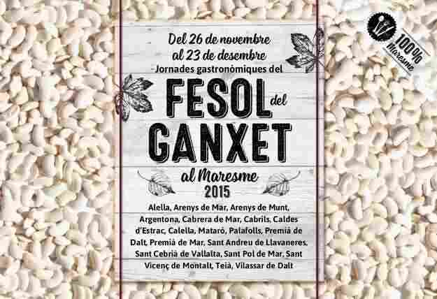 Jornades Gastronòmiques del Fesol del Ganxet al Maresme 2015