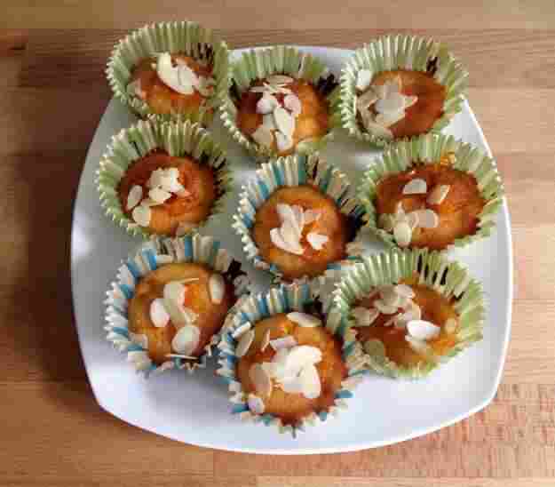 Recepta: Muffins d’ametlla i taronja