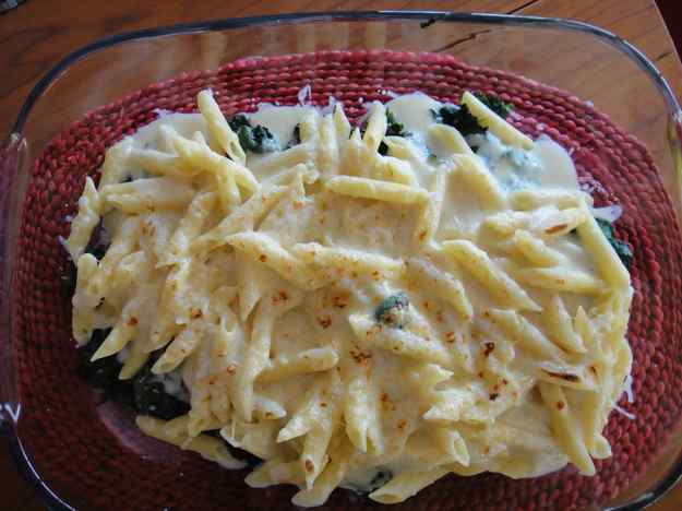 Macarrons amb espinacs (12/164)