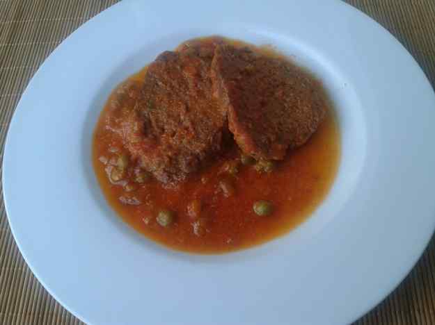 Rotlle de vedella amb suc