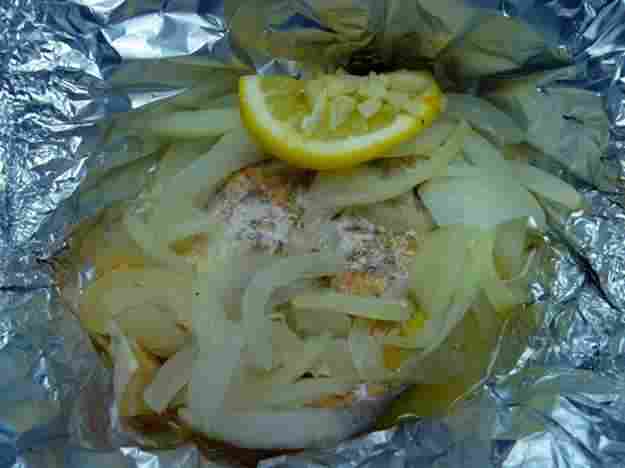 Salmó a la papillot