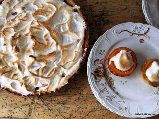 Pastis de taronja amb merenga