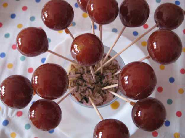 Xupa-xups de tomàquets xerry