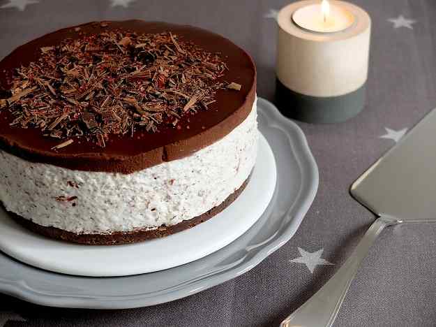 Pastís de iogurt i xocolata