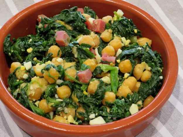 Espinacs amb cigrons