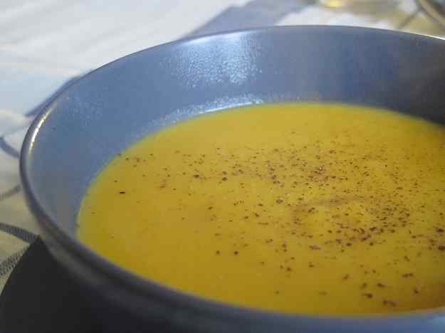 Crema de carbassa i pastanaga