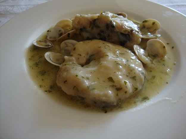 Lluç amb salsa verda