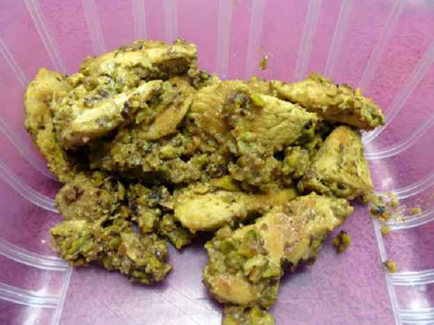 Pollastre amb festucs