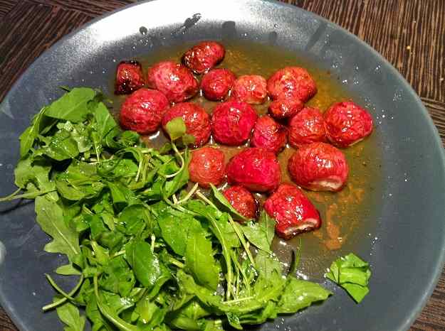 Raves al forn amb rúcula (9/60)