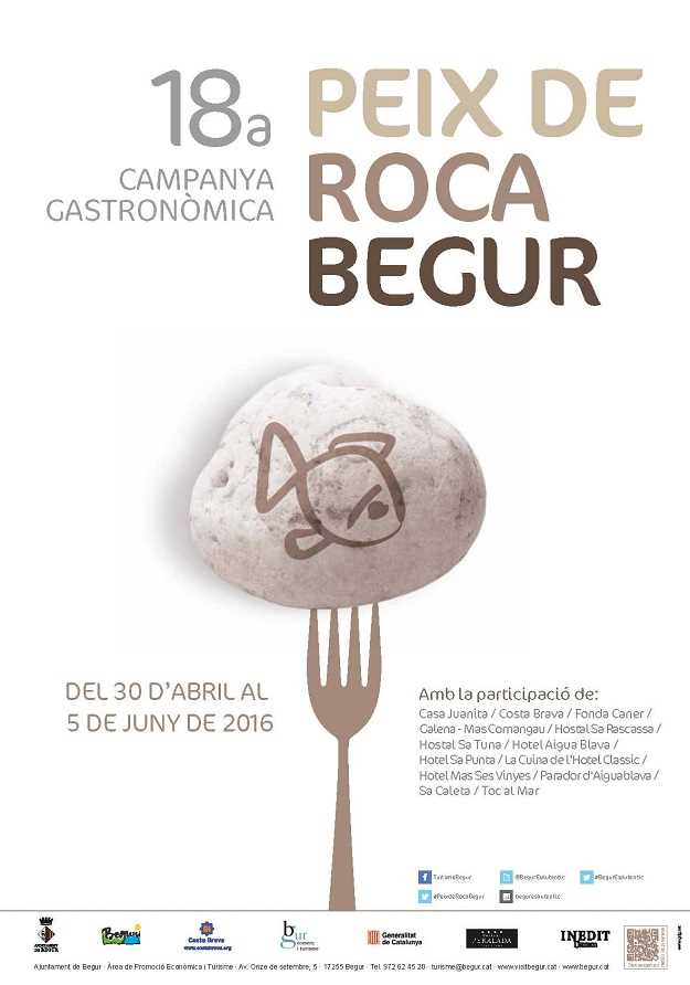 18a Campanya Gastronòmica del Peix de Roca – Begur 2016